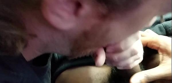  Black Uncut cock gets worshipped